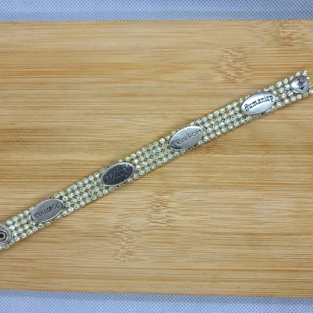 Motivational Crystal Bracelet